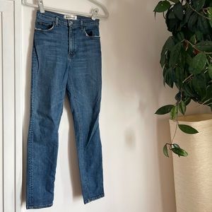 Reformation High & Skinny Jeans size 28